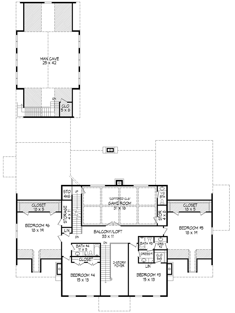 Colonial Southern Level Two of Plan 51418