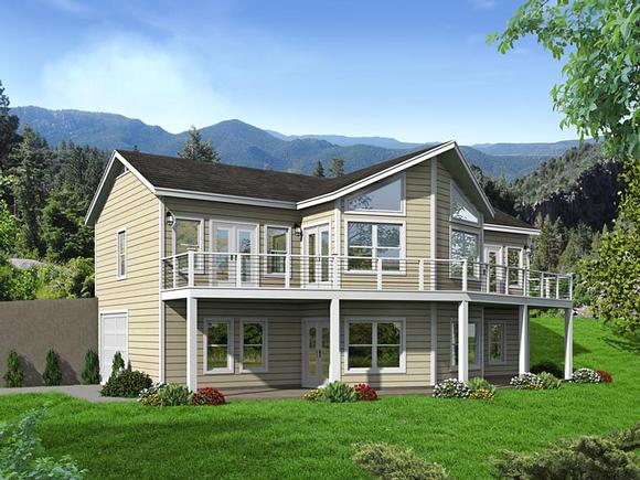 House Plan 51460 Elevation