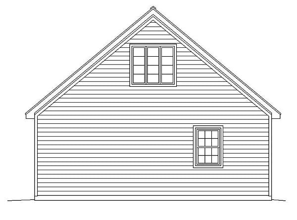  Rear Elevation of Plan 51469