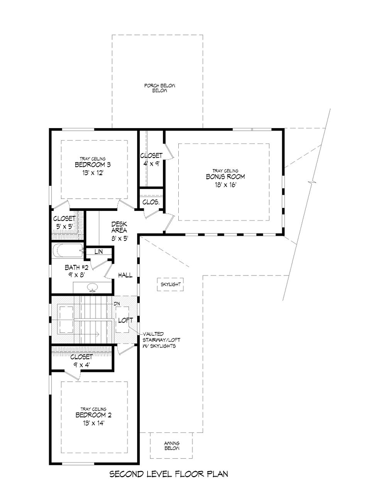 Contemporary Traditional Level Two of Plan 51472