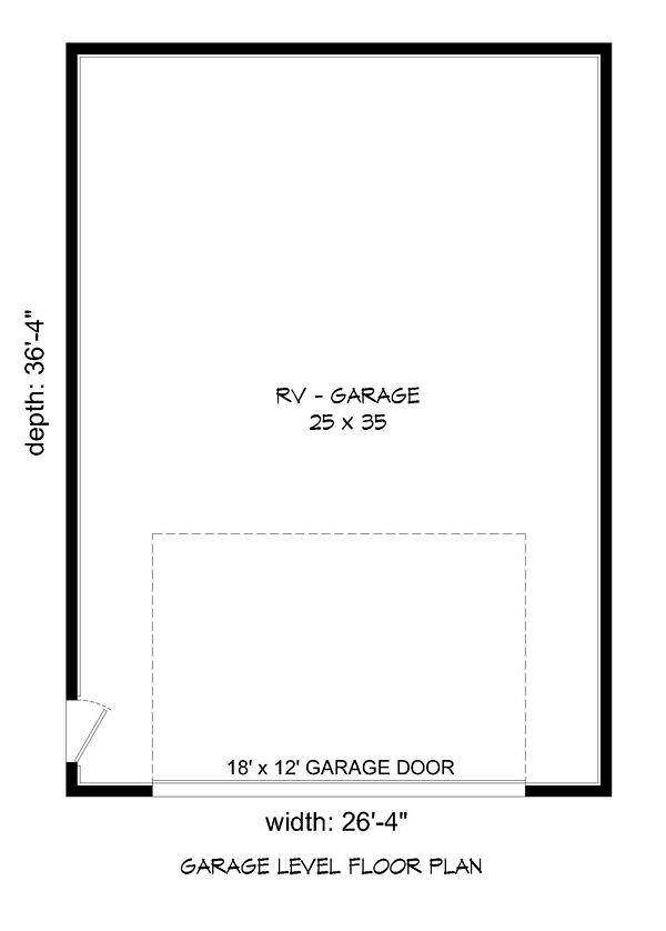 Traditional Level One of Plan 51504