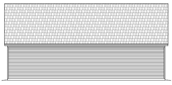  Rear Elevation of Plan 51505