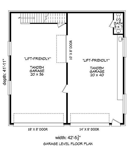 First Level Plan