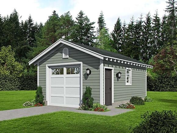 Garage Plan 51573