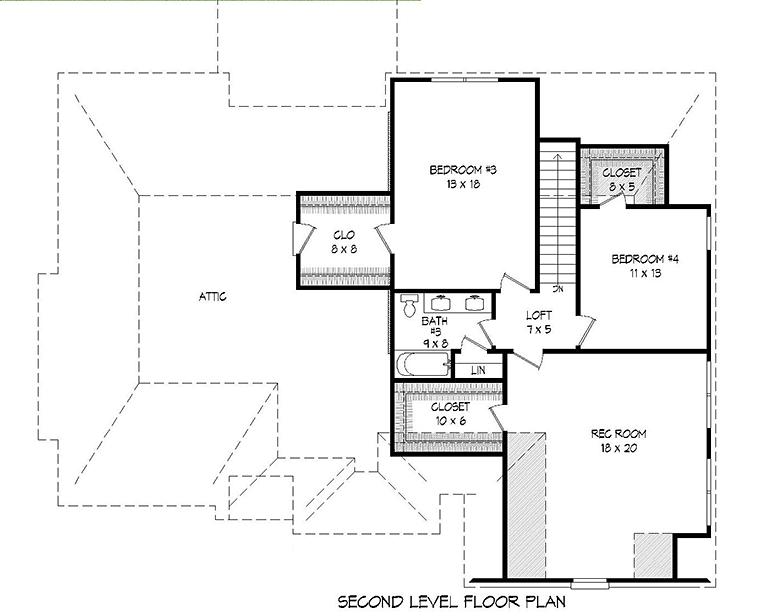 European French Country Level Two of Plan 51587