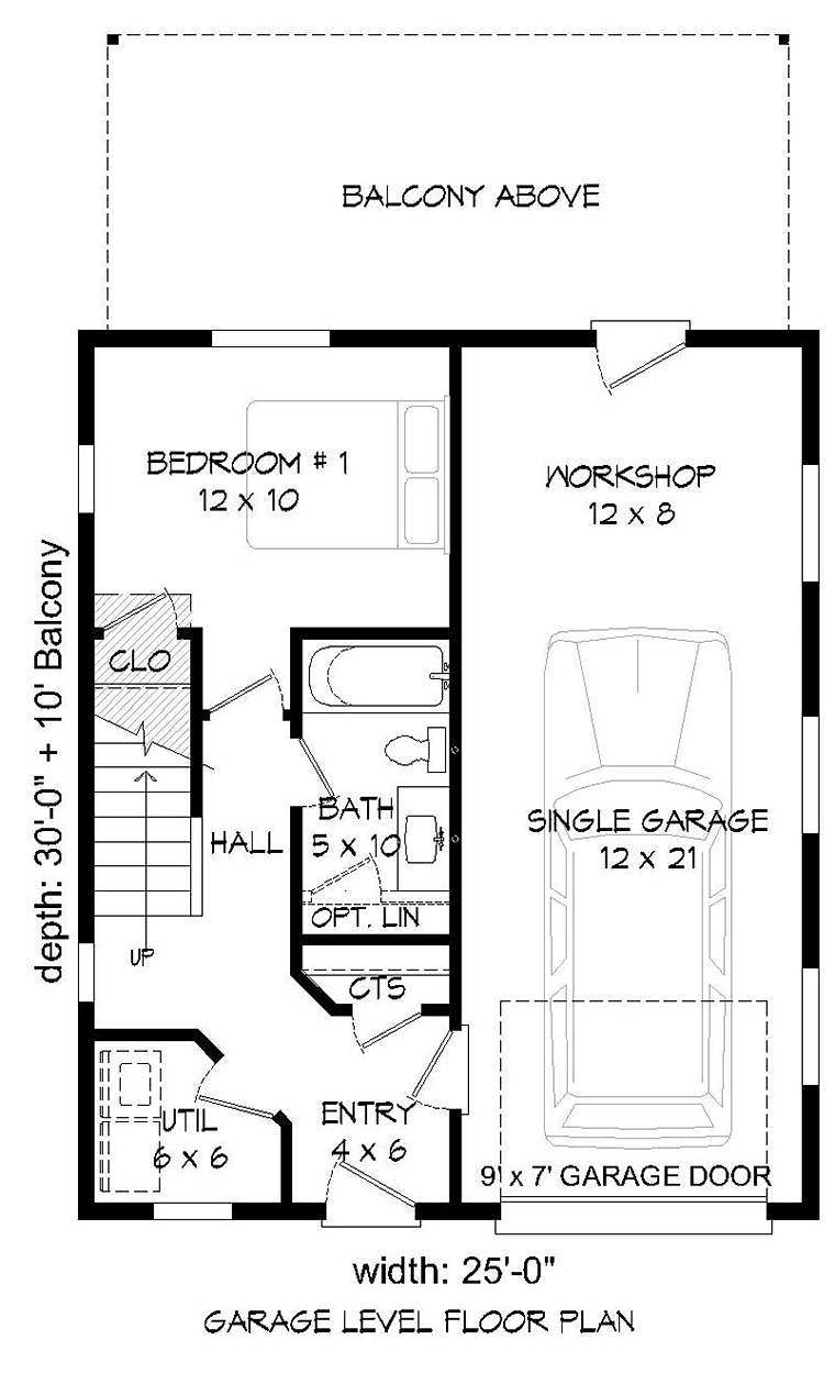 Contemporary Modern Level One of Plan 51597