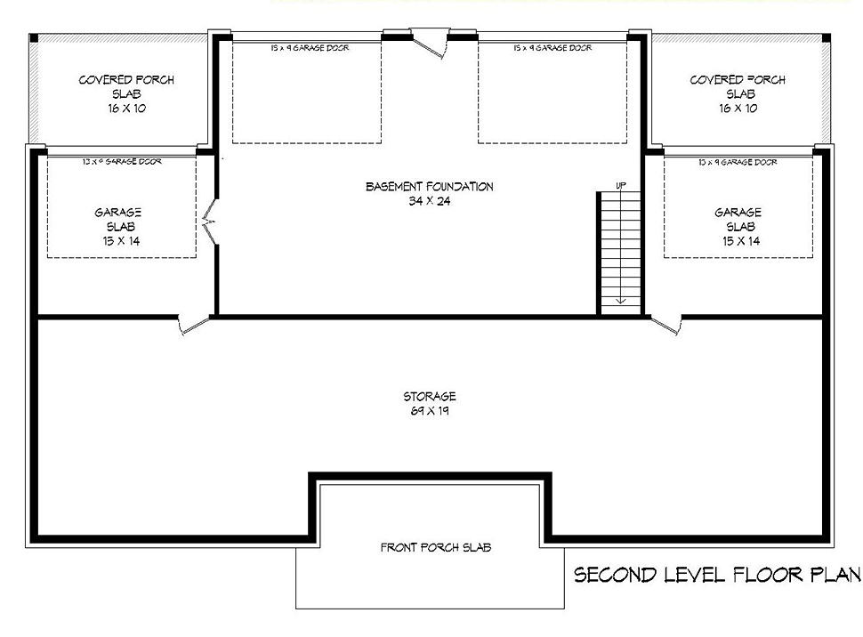 Country Southern Lower Level of Plan 51601