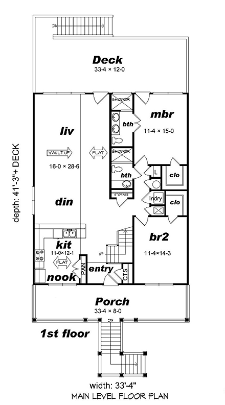 First Level Plan