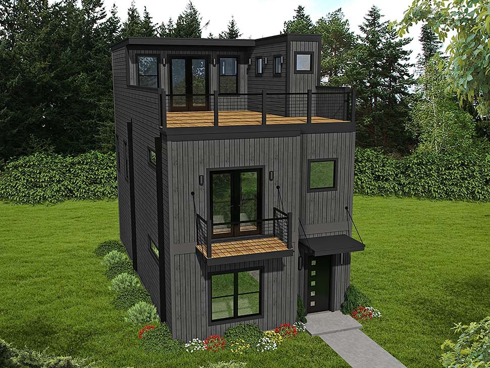 plan-51664-3-story-narrow-lot-modern-house-plan