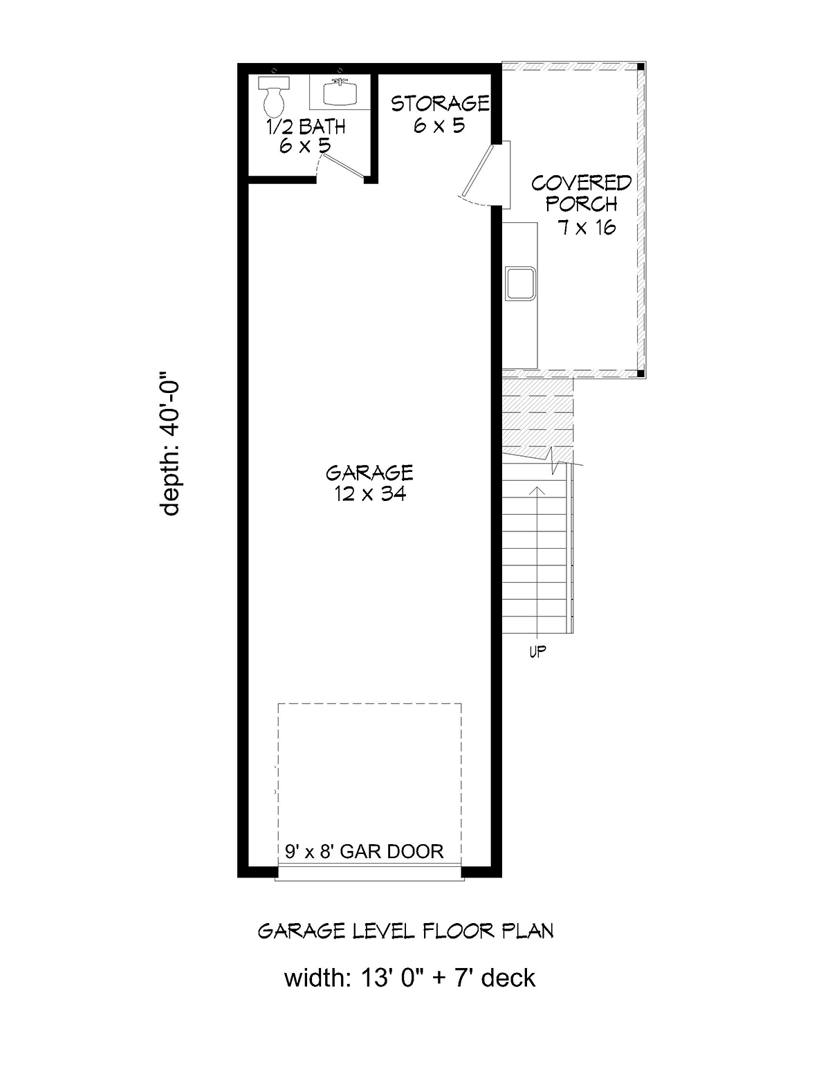 Country Traditional Level One of Plan 51666