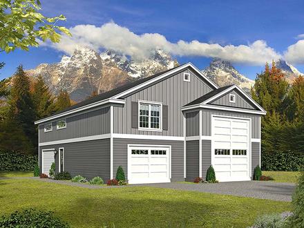 Cape Cod Contemporary Country Saltbox Traditional Elevation of Plan 51668
