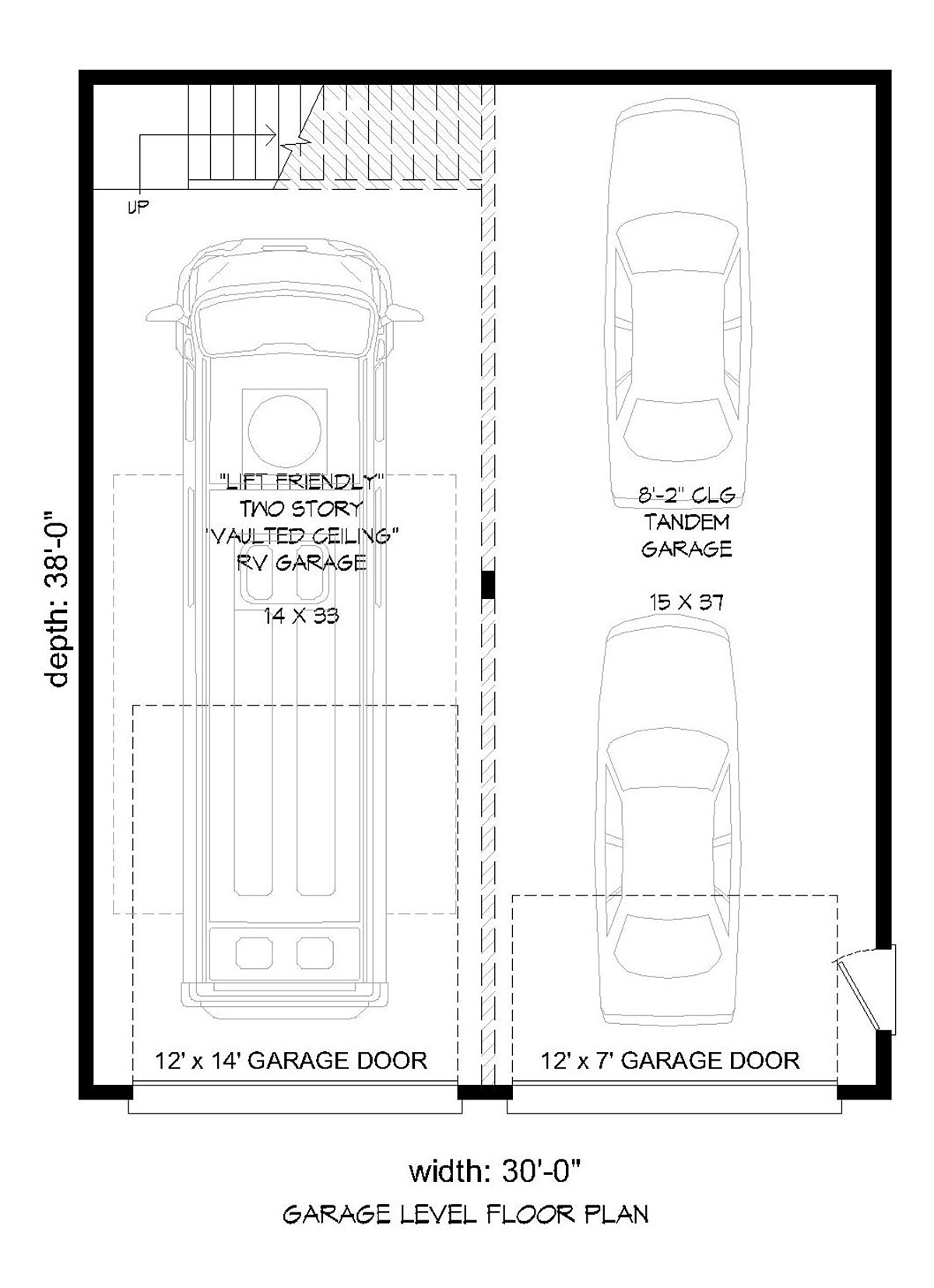 Contemporary Modern Level One of Plan 51671