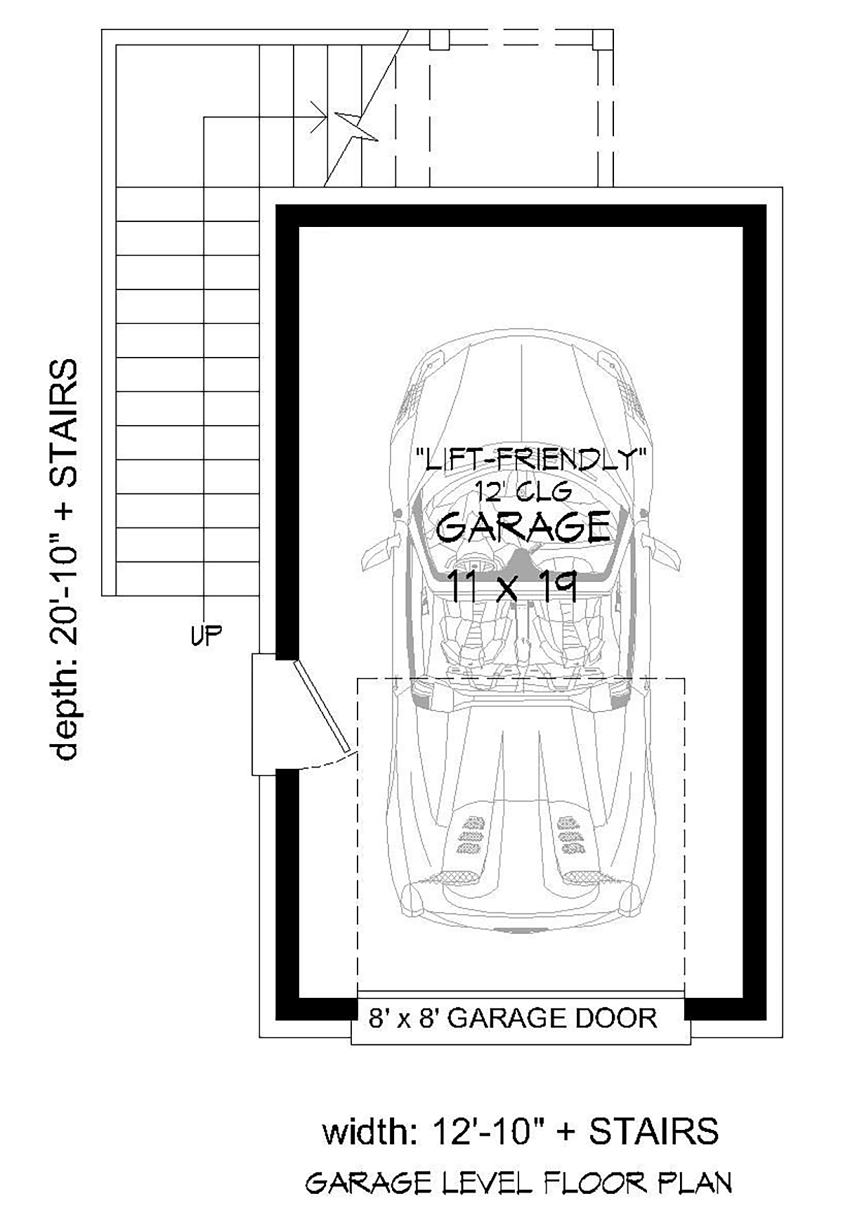 French Country Traditional Level One of Plan 51691