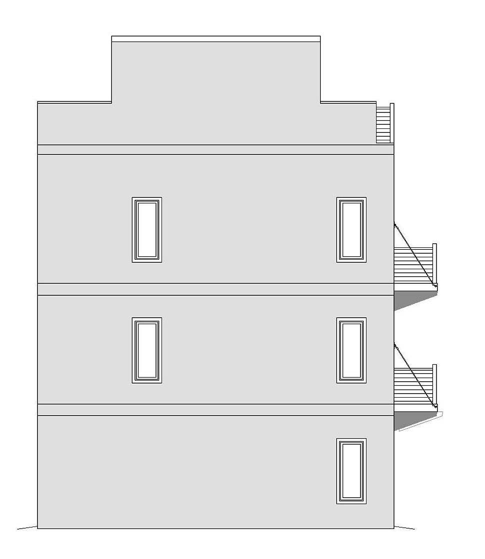 Contemporary, Modern Plan with 1501 Sq. Ft., 2 Bedrooms, 3 Bathrooms, 2 Car Garage Picture 3