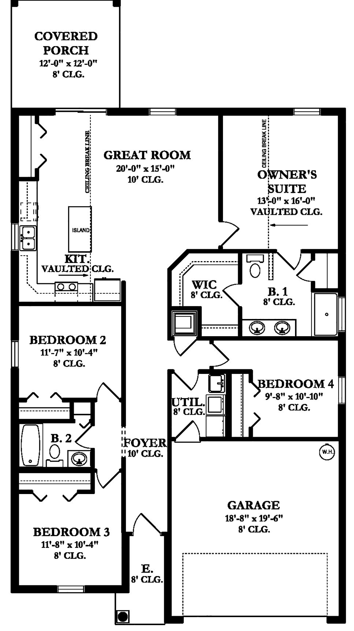 Mediterranean Southwest Level One of Plan 51714