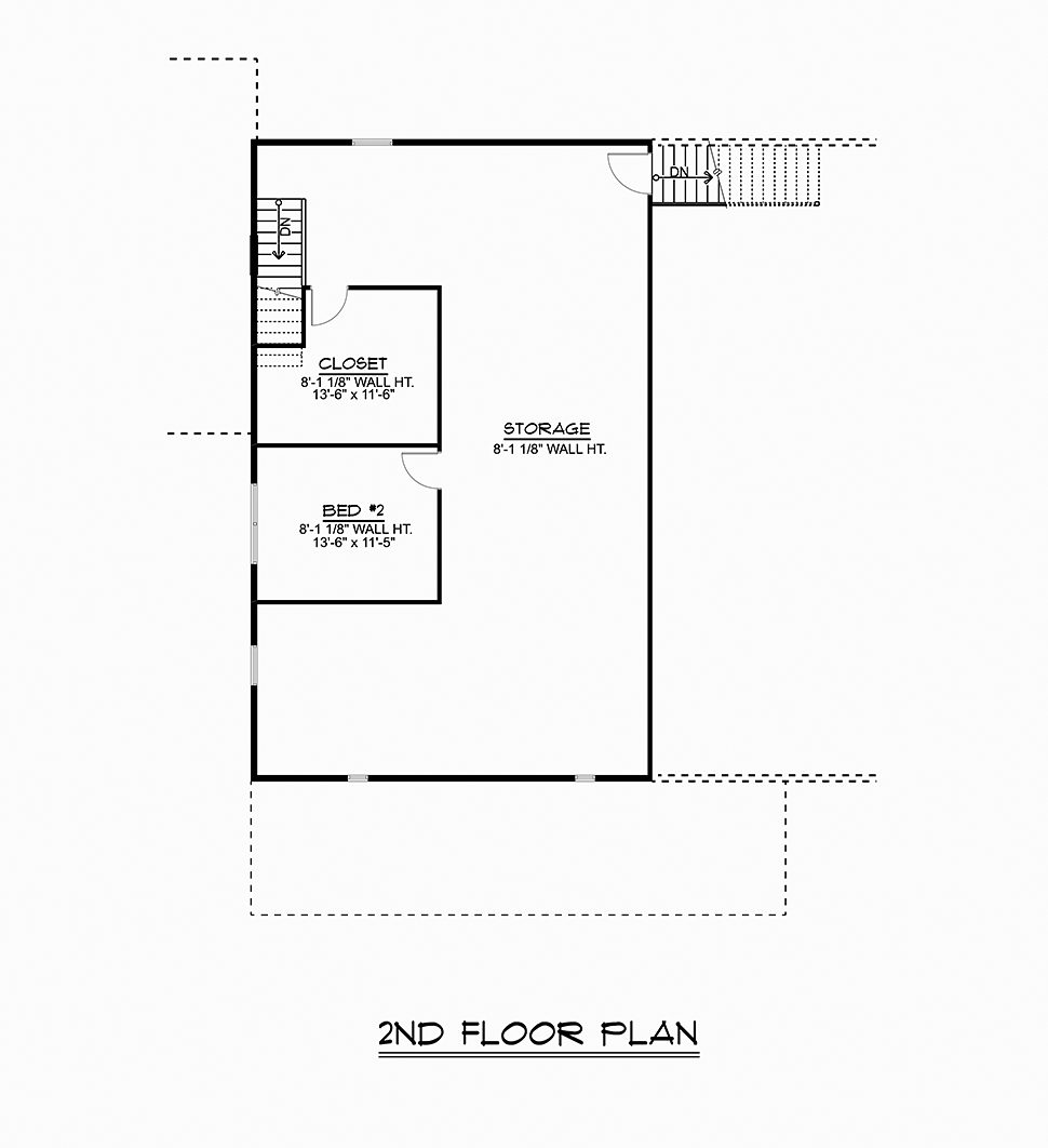 Contemporary Modern Level Two of Plan 51809