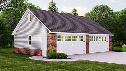 Bungalow Country Craftsman Traditional Elevation of Plan 51840