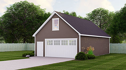 Colonial Cottage Country Craftsman Elevation of Plan 51843