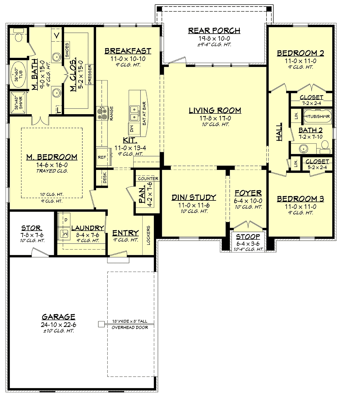 Acadian Country European French Country Level One of Plan 51911