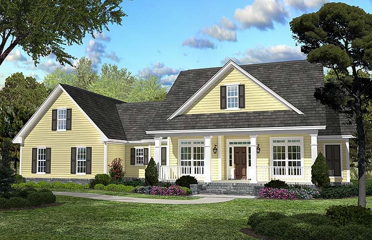 Plan 51923 | Country House Floor Plans