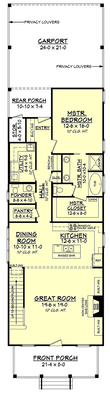 First Level Plan