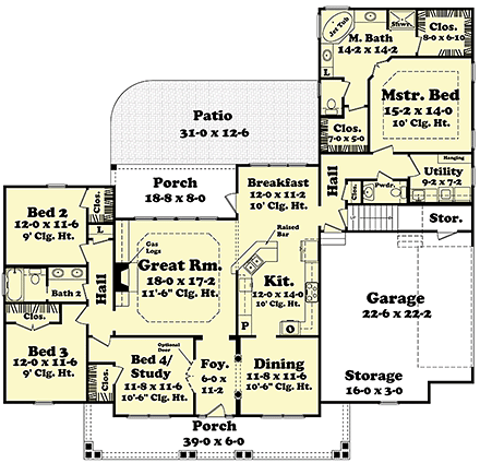 First Level Plan