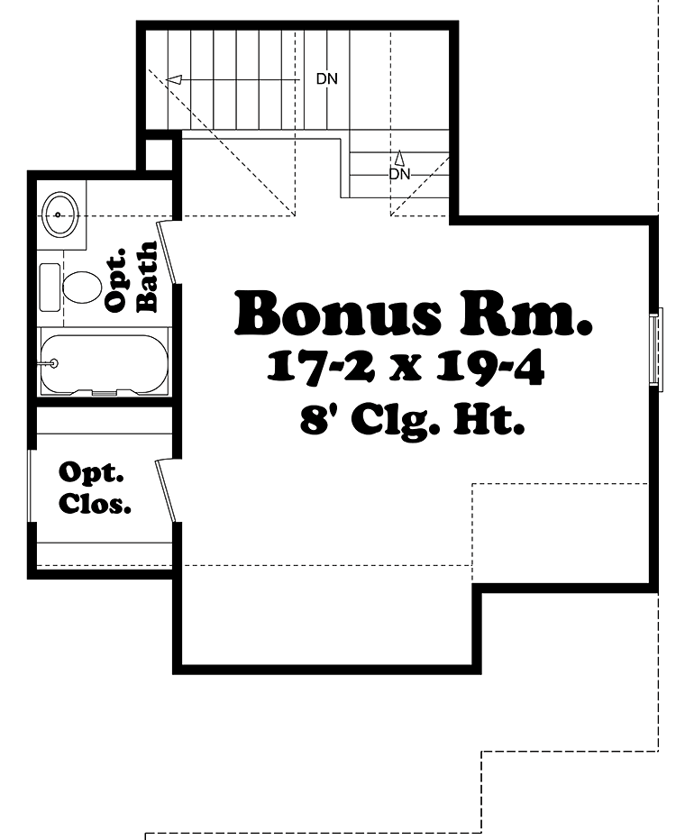 Country Ranch Southern Traditional Level Two of Plan 51938