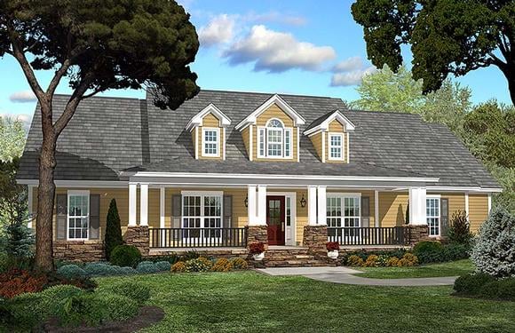 House Plan 51938 Elevation