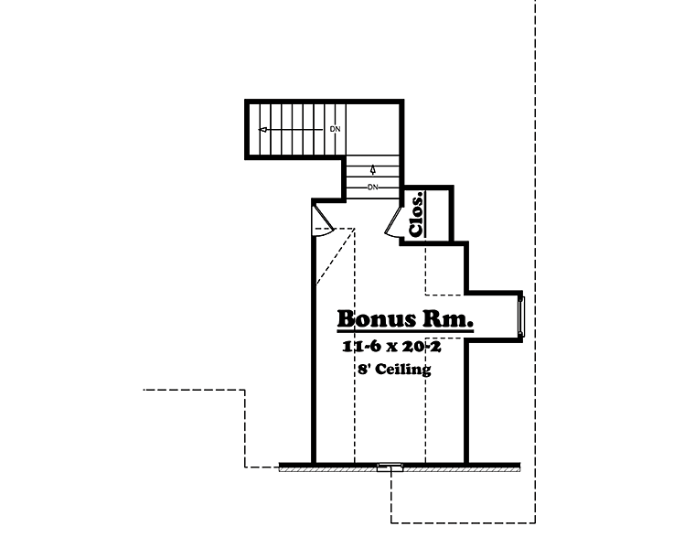 European French Country Level Two of Plan 51952