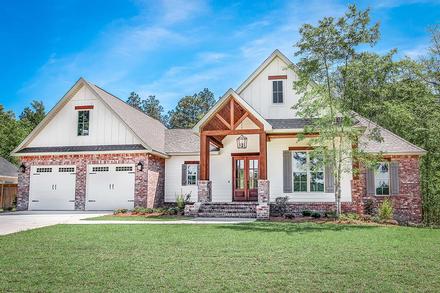 Country Farmhouse Traditional Elevation of Plan 51991