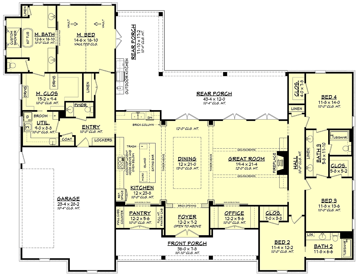Home Plans With Mudrooms Drop Zones home-plans-with-mudrooms-drop-zones