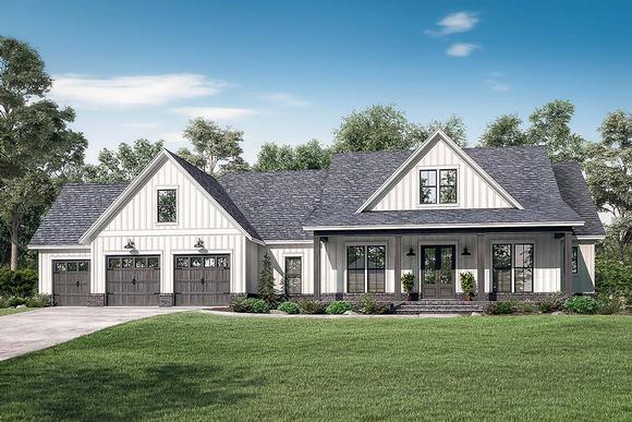 House Plan 51999 Elevation