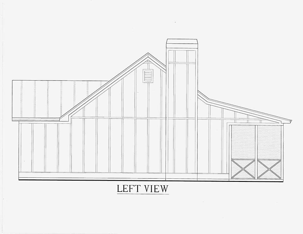 Cabin, Cottage, Country Plan with 793 Sq. Ft., 1 Bedrooms, 1 Bathrooms Picture 15