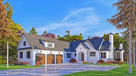 House Plan 52025 Elevation