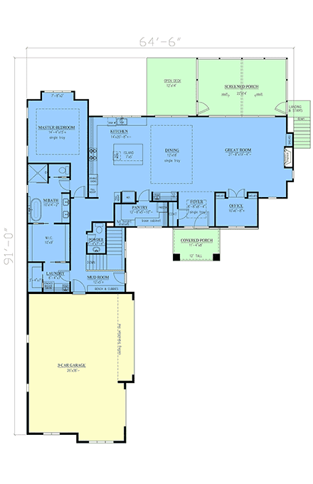 First Level Plan