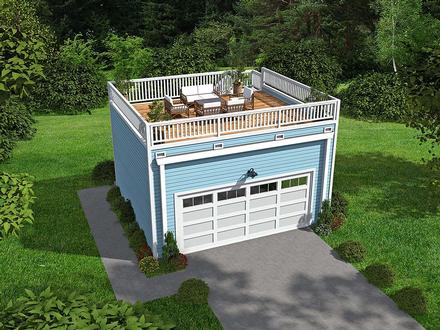 Cape Cod Saltbox Traditional Elevation of Plan 52109
