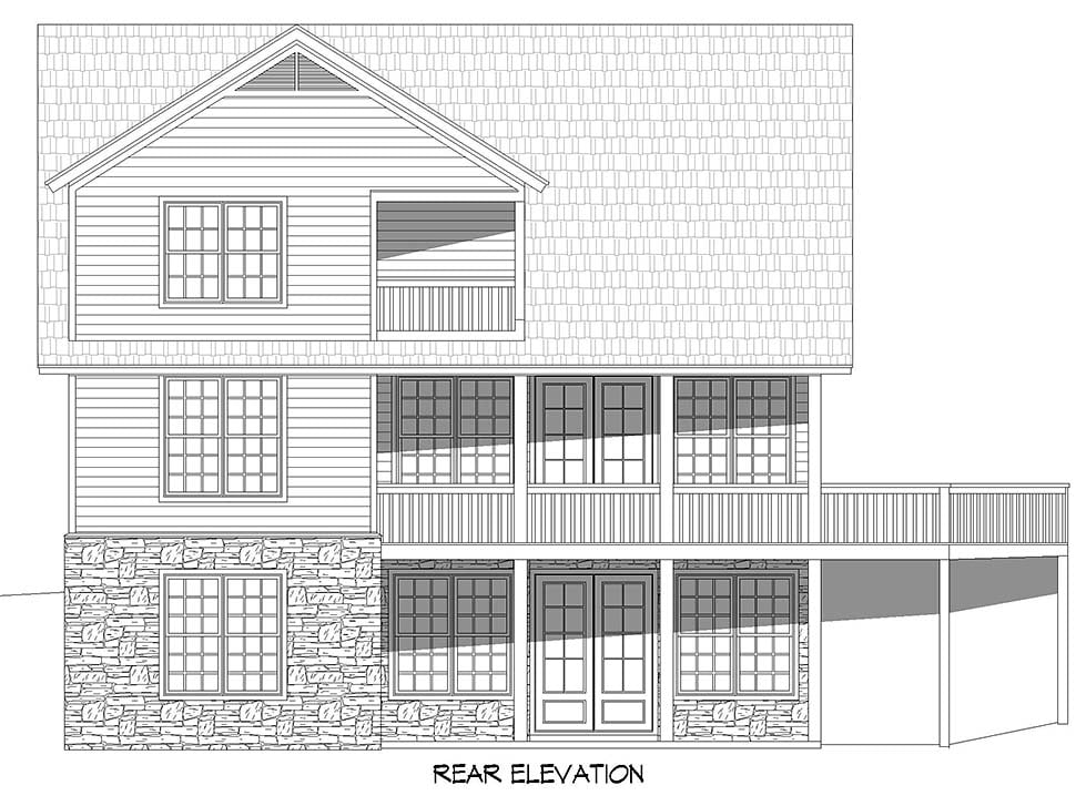 Country, Farmhouse Plan with 1970 Sq. Ft., 3 Bedrooms, 2 Bathrooms Picture 5