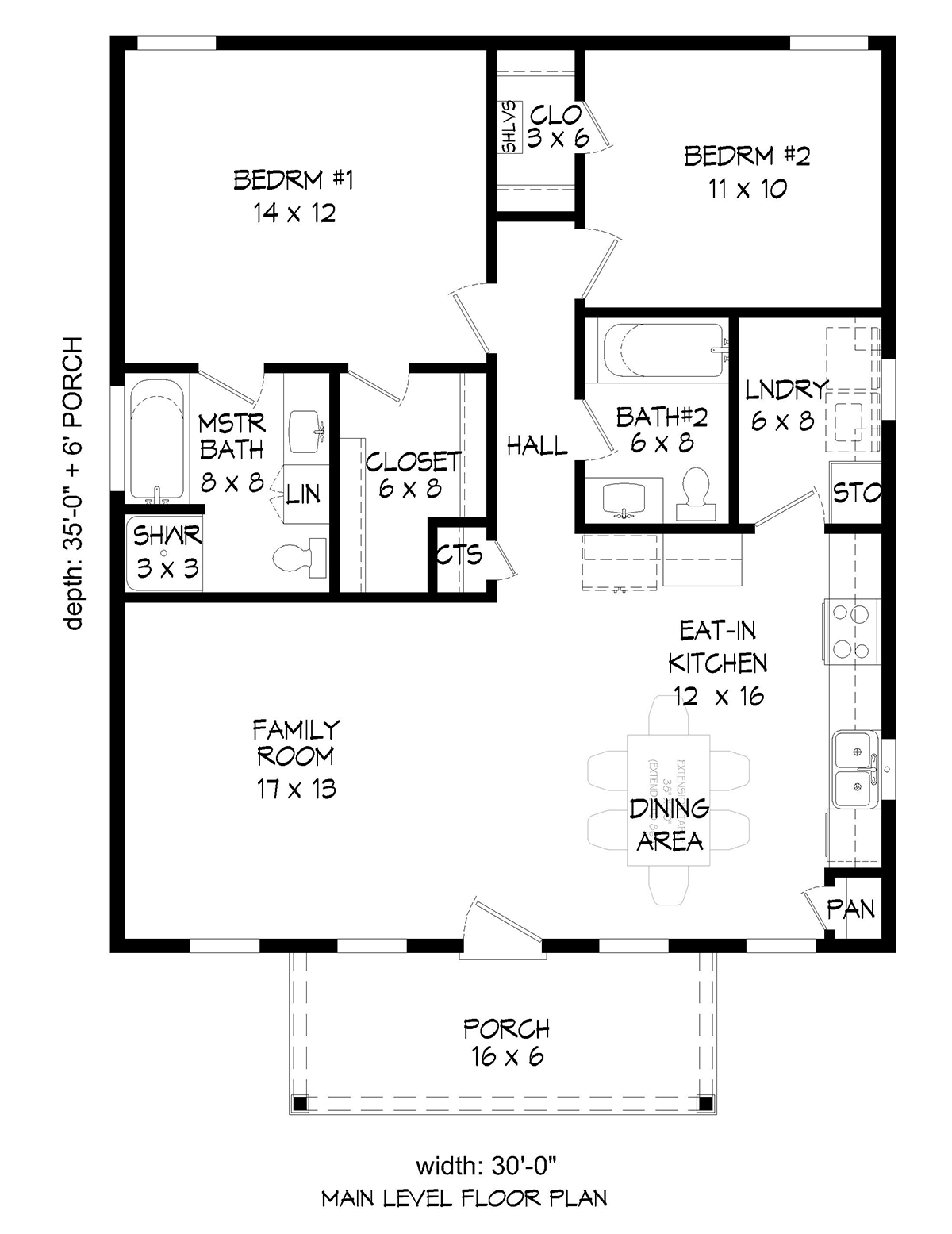 Country Traditional Level One of Plan 52133
