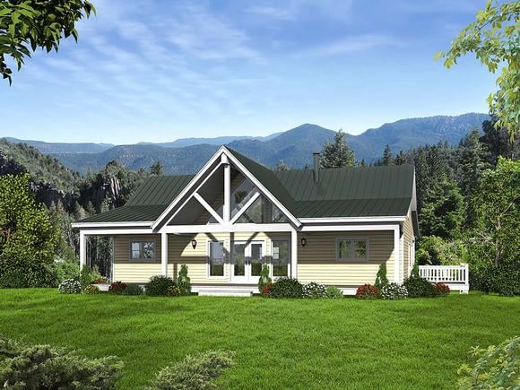 House Plan 52135 Elevation