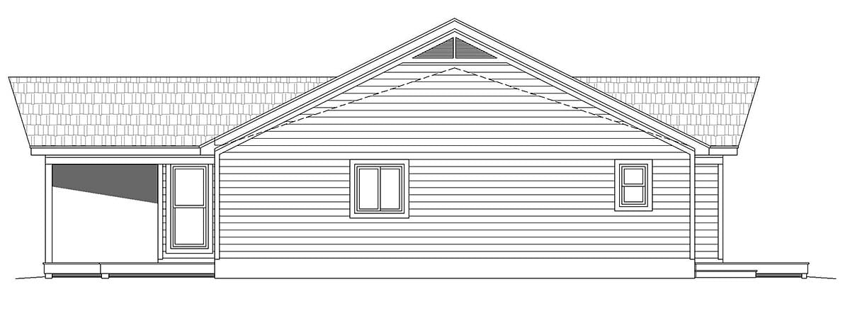 Traditional Plan with 1668 Sq. Ft., 2 Bedrooms, 2 Bathrooms Picture 3