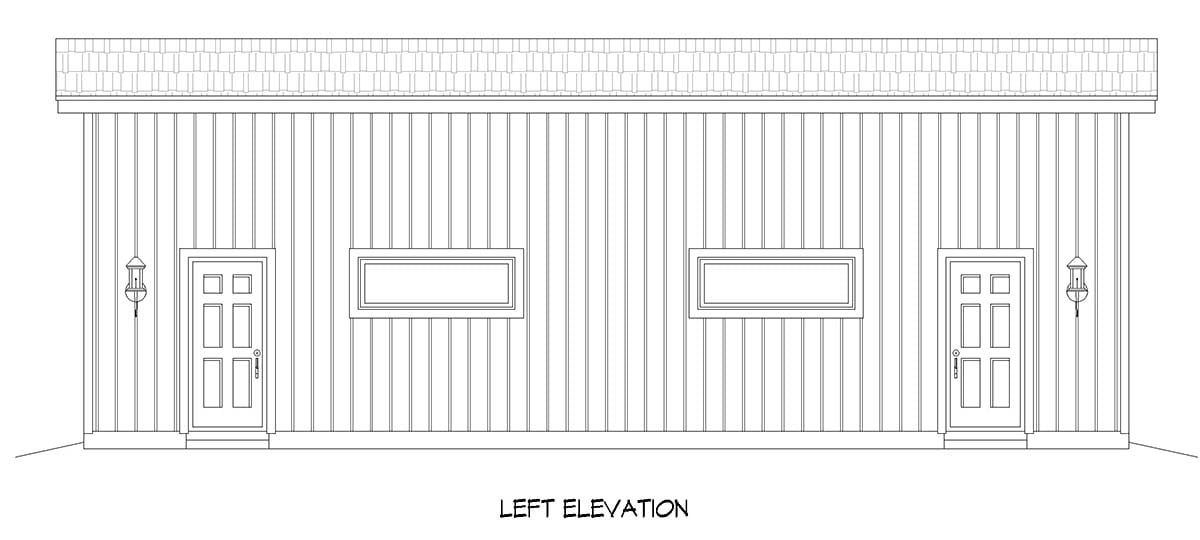 Traditional Plan, 3 Car Garage Picture 3