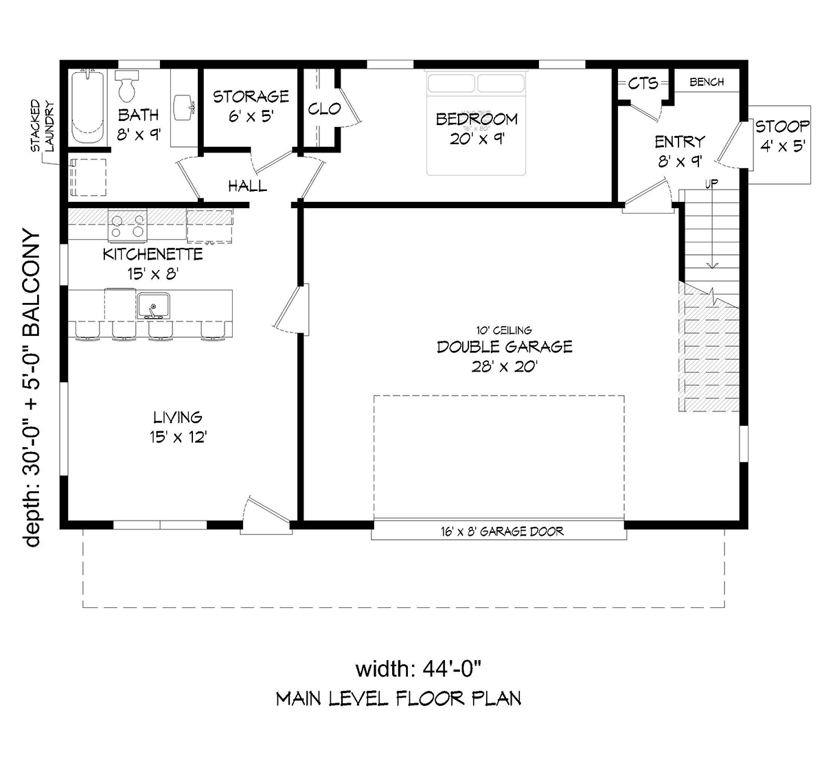Contemporary Modern Level One of Plan 52192