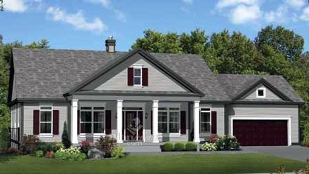 House Plan 52535 Elevation