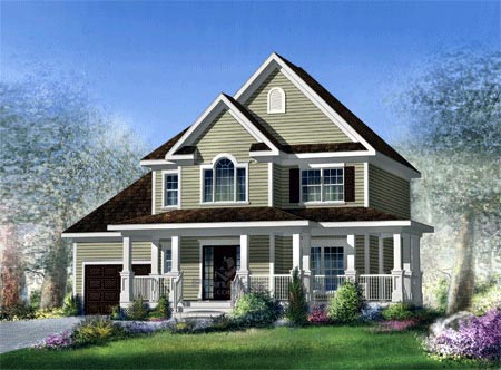  House  Plan 52682 with 1708 Sq Ft 3 Bed  2  Bath  1 Half Bath 