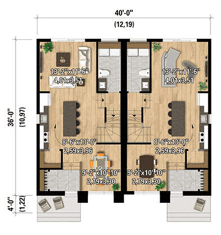 First Level Plan