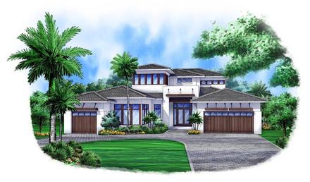 House Plan 52903 Elevation