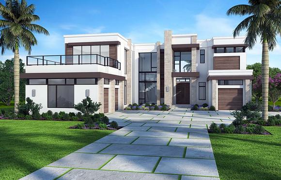 Plan 52929 | 5 Bedroom Contemporary House Plan