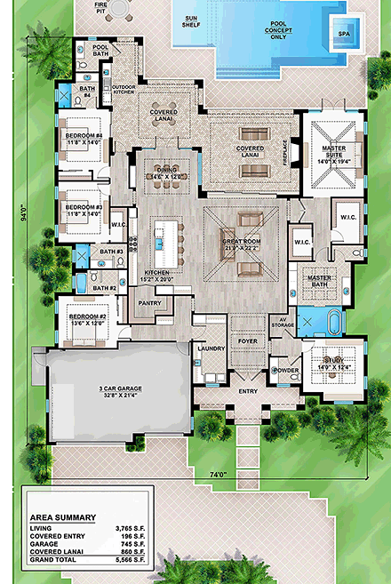 First Level Plan