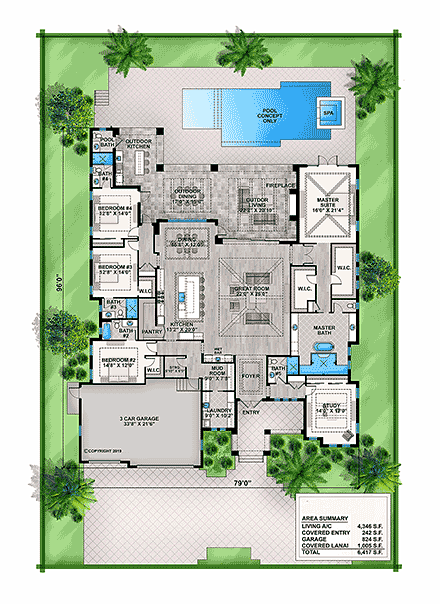 First Level Plan