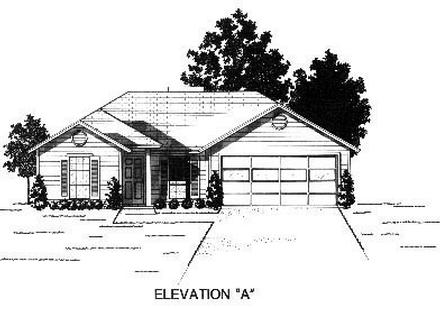  Elevation of Plan 53104